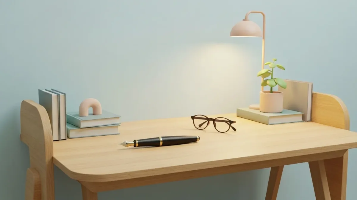 Documentos de inventário sobre mesa de cartório
