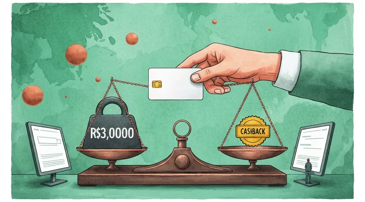Anuidade do cartão vale a pena? A conta que decide em 2026