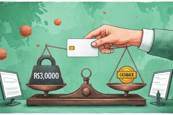 Anuidade do cartão vale a pena? A conta que decide em 2026